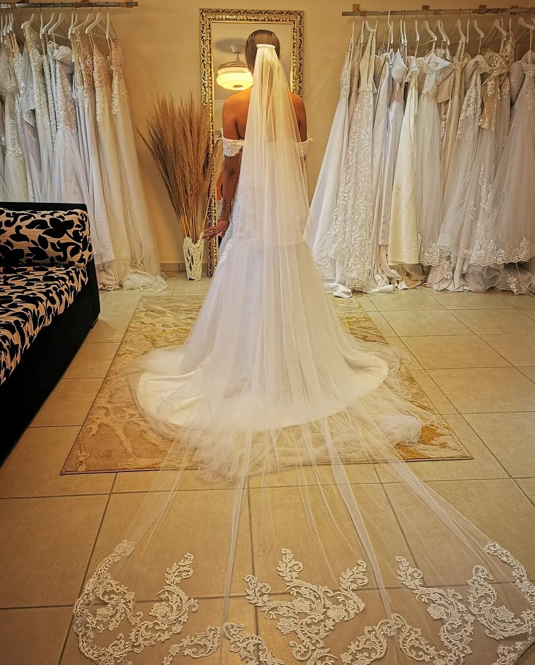 Luxury bridal gown