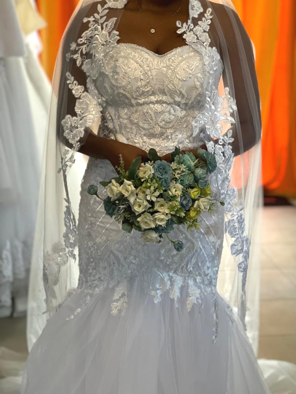 Luxury wedding gown